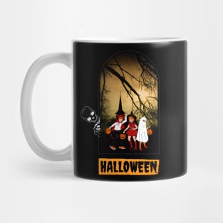 Halloween Retro Style Spooky Scary Mug